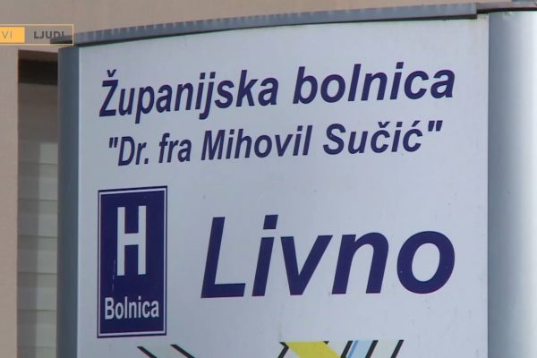 Bolnica u Livnu tabla foto